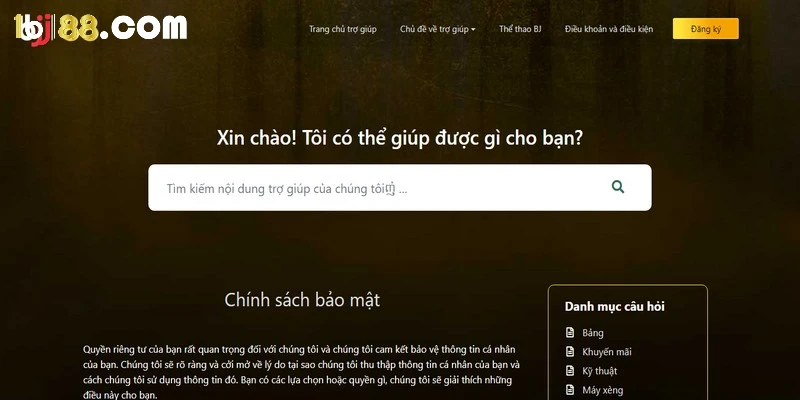 Dịch vụ CSKH của BJ88 là gì cũng là yếu tố quan trọng để thu hút người chơi